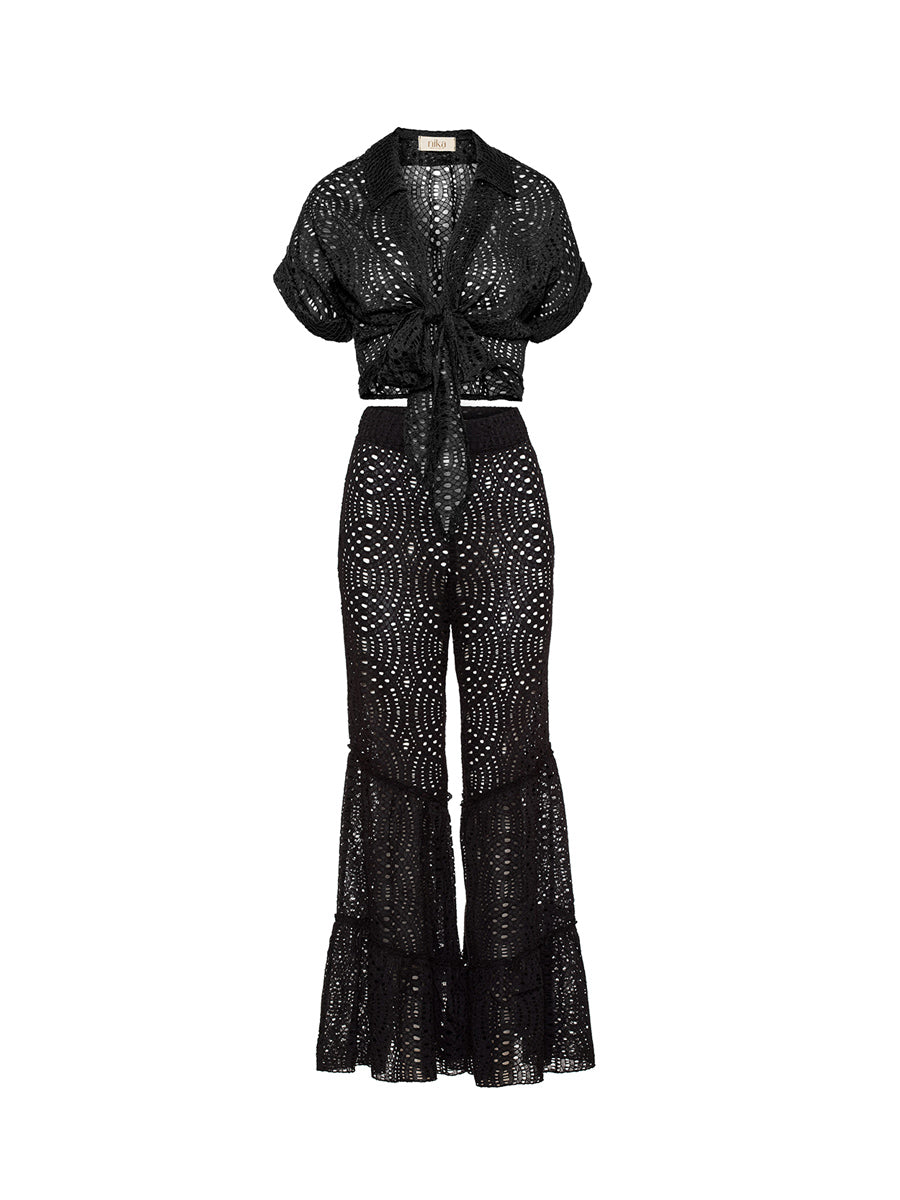 Rio Pants Black Lace