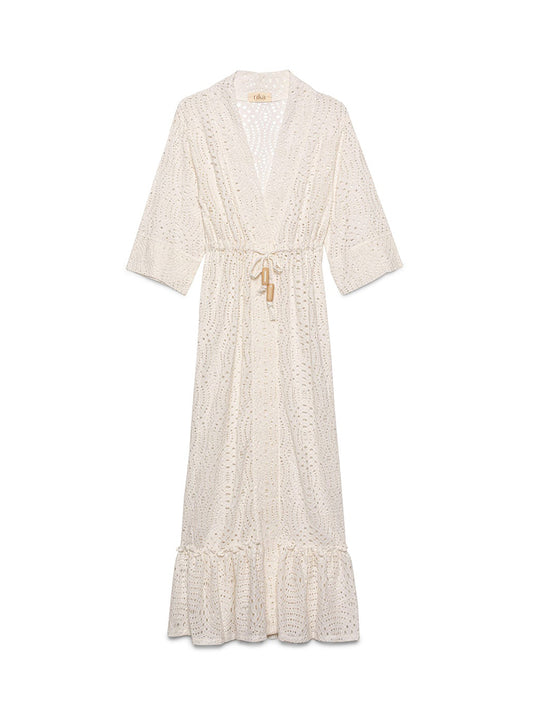 Copacabana Robe White Lace