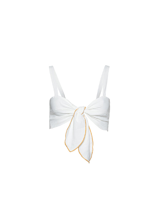 Sol Knot Top White
