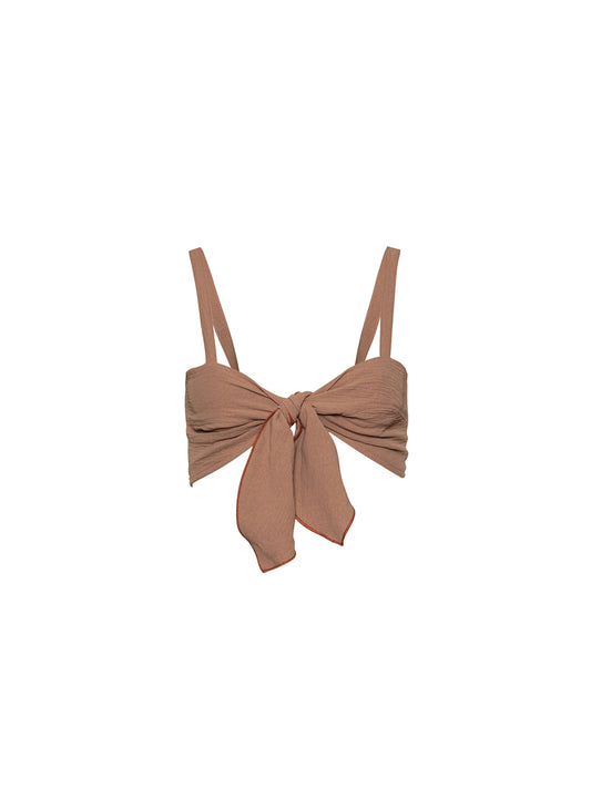 Sol Knot Top Mocha