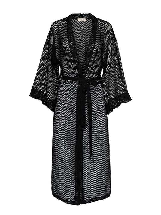 Maurizio Robe Black Knit