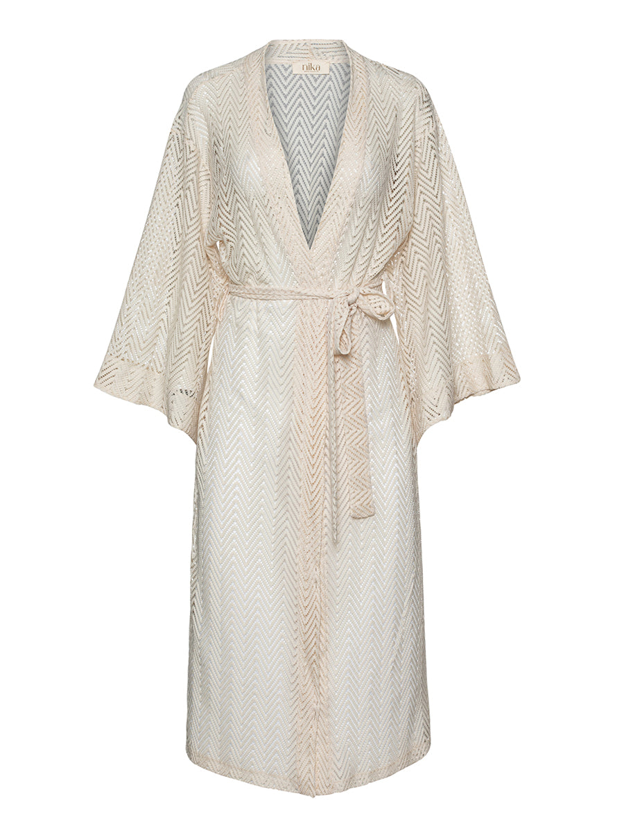 Maurizio Robe Ivory Knit – nikasresort